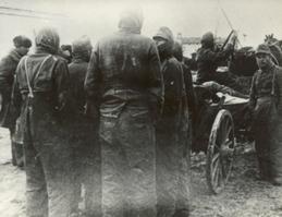 Военнопленные армии Вермахта. 1944 г. Фото Д. Онохина