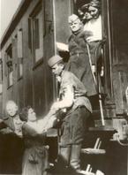 Первые раненые в Кировской области. Август 1941 г. Фото Л. Шишкина.